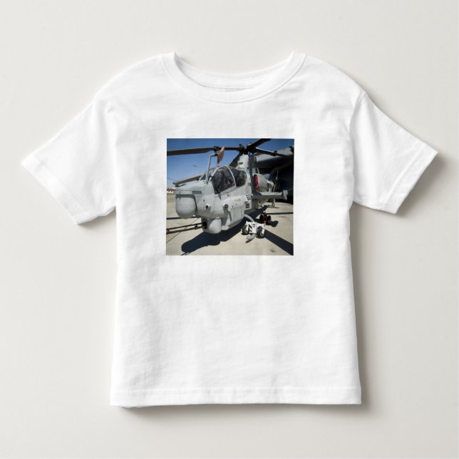 AH-1Z Super Cobra attack helicopter Toddler T-shirt (Front)