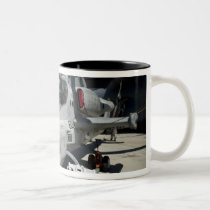 AH-1Z Super Cobra attack helicopter Two-Tone Coffee Mug