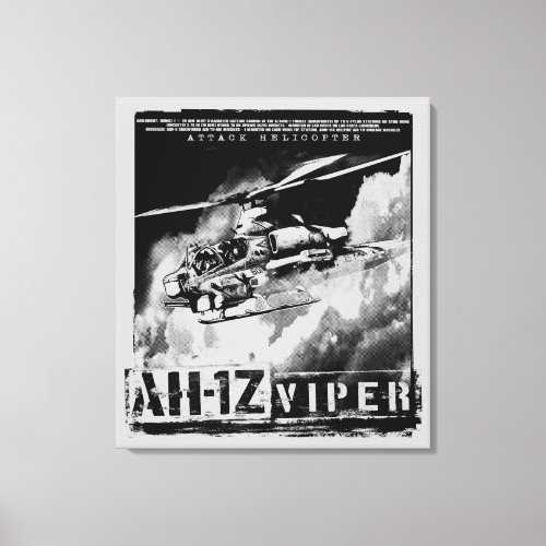 AH_1Z Viper Canvas Print