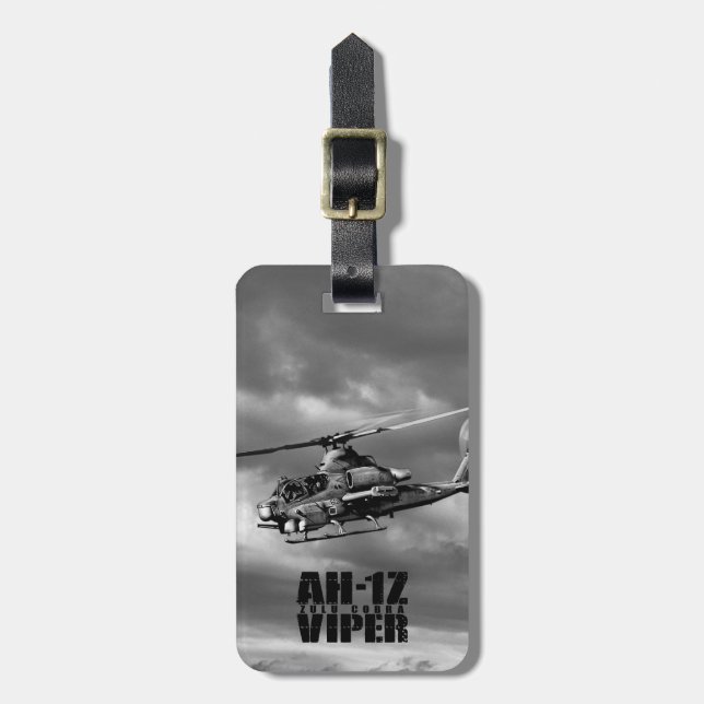 AH-1Z Viper Luggage Tag (Front Vertical)