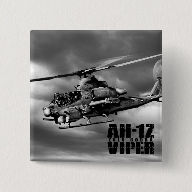 AH-1Z Viper Pinback Button (Front)