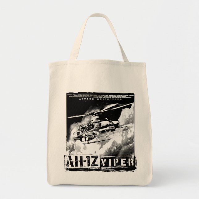 AH-1Z Viper Tote Bag (Front)