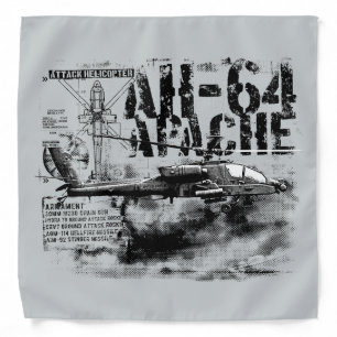 AH-64 Apache Bandana