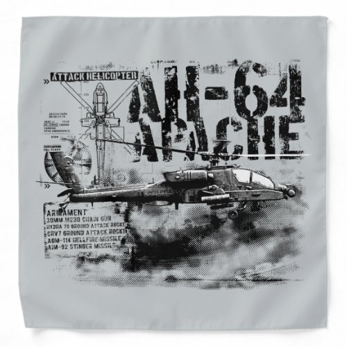 AH_64 Apache Bandana