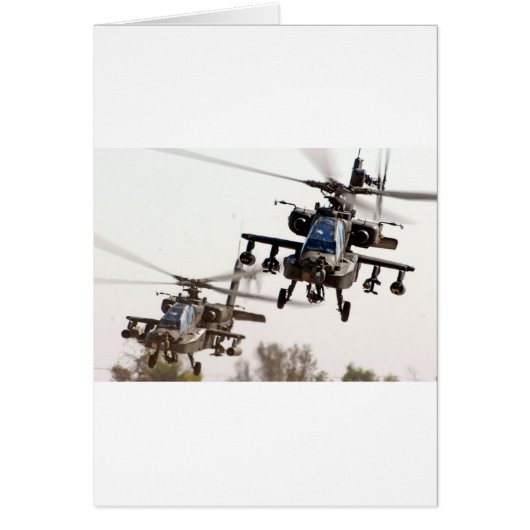 AH-64 Apache Cards (Front)