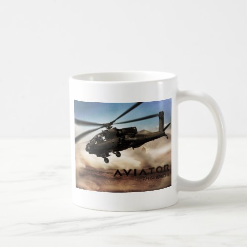 AH_64 Apache Helicopter Coffee Mug