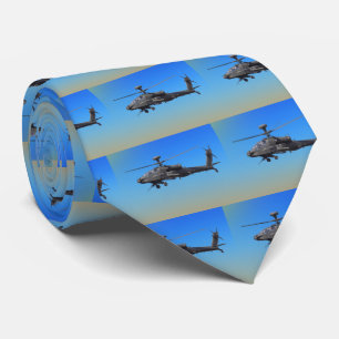 AH-64 Apache Helicopter Tie
