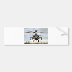 ah 64 apache longbow helocopter military bumper sticker