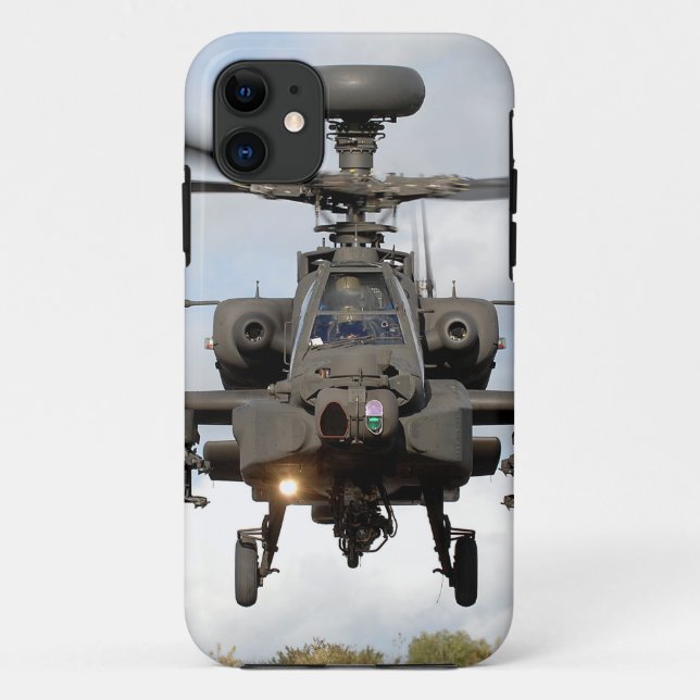 ah 64 apache longbow helocopter military Case-Mate iPhone case (Back)