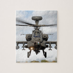 ah 64 apache longbow helocopter military jigsaw puzzle