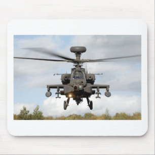 ah 64 apache longbow helocopter military mouse pad