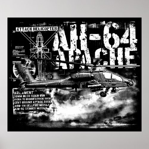 AH_64 Apache Print