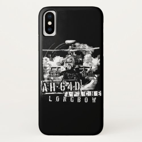 AH_64D Apache Longbow iPhone X Case