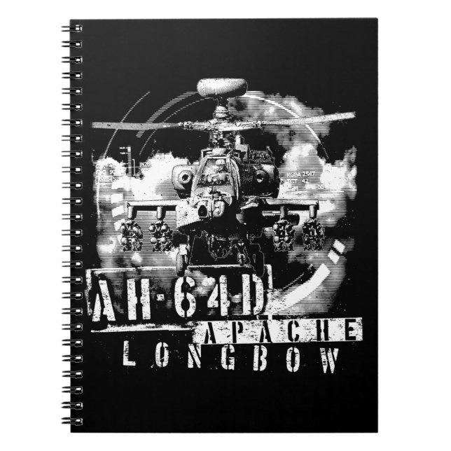 AH-64D Apache Longbow Notebook (Front)
