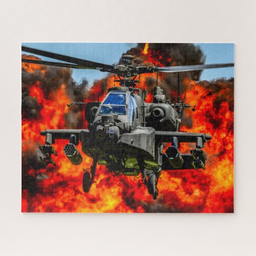 AH_64E APACHE GUARDIAN 16x20 INCH Jigsaw Puzzle