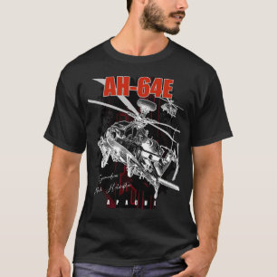 AH-64E Apache Guardian attack helicopter T-Shirt