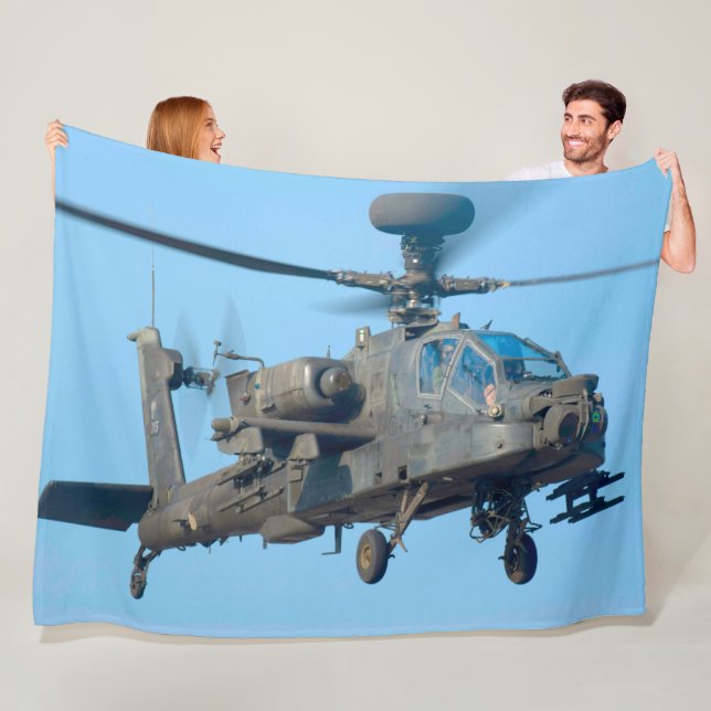 AH-64E APACHE GUARDIAN FLEECE BLANKET (In Situ)