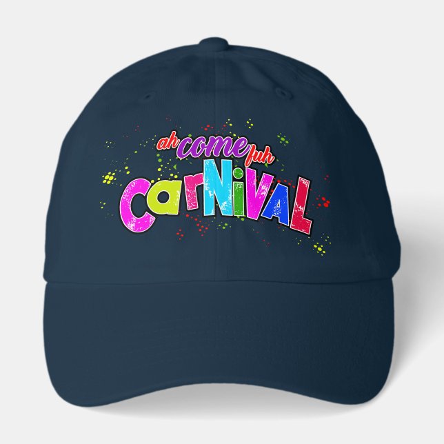 Ah Come fuh Carnival Hat (Front)