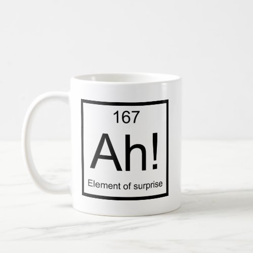 Ah Element of Surprise Coffee Mug