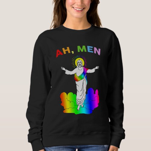 Ah Men Lgbt  For Lgbt Day For Men Women Sweatshirt