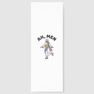 Ah Men Roller Skating Faith Vector Design_1 Bookmarks