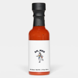 Ah Men Roller Skating Faith Vector Design_1 Hot Sauces