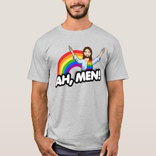 Ah, Men T-Shirt (Front)