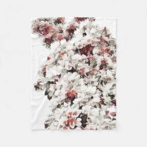 Ah Spring Fleece Blanket