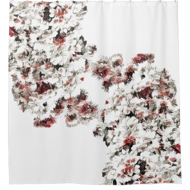 Ah, Spring Shower Curtain (Front)