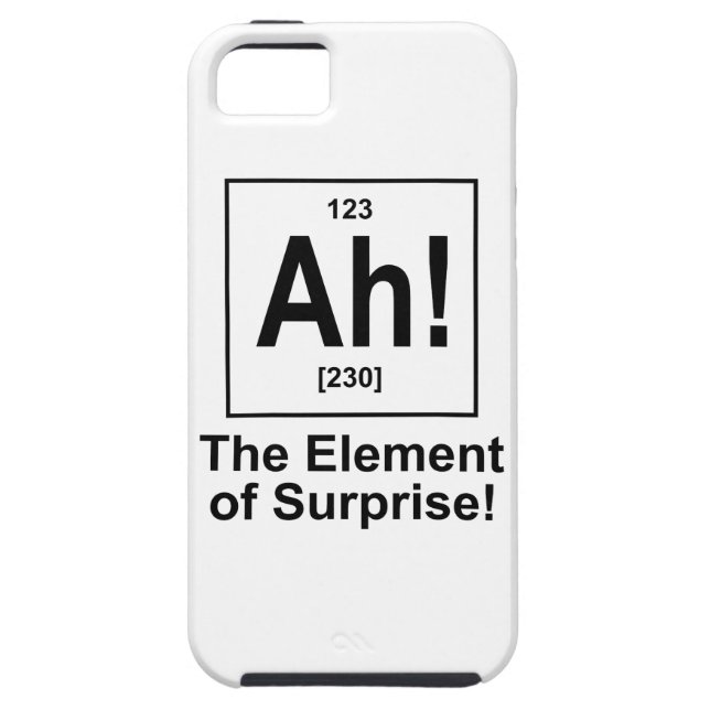 Ah! The Element of Surprise. Case-Mate iPhone Case (Back)