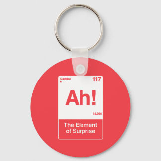 Ah The Element Of Surprise - Funny Chemistry Keychain