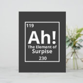 ah the element of surprise funny periodic table (Standing Front)