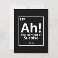 ah the element of surprise funny periodic table