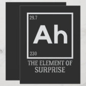Ah the element of surprises (Front/Back)