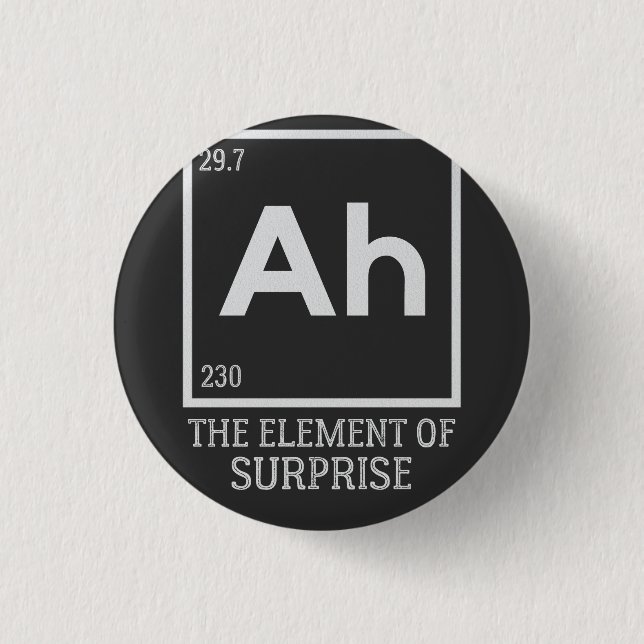 Ah the element of surprises button (Front)