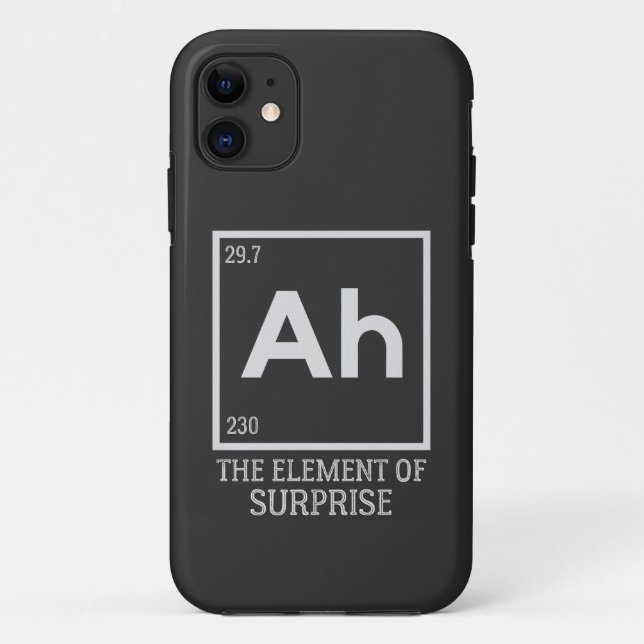Ah the element of surprises Case-Mate iPhone case (Back)
