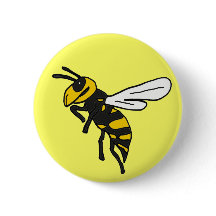 AH- Yellow Jacket Sports Button