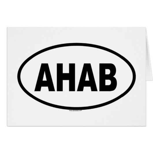 AHAB CARDS (Front Horizontal)