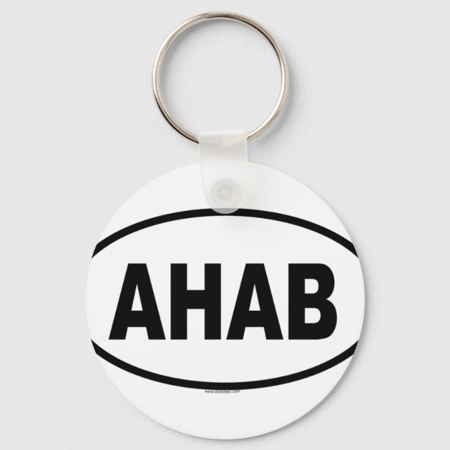 AHAB KEYCHAIN (Front)