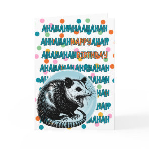 “Ahahaha Happy Birthday!” 🐀 Birthday Card