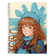 Ahana Lost in Thought Hiker Girl Fantasy Art