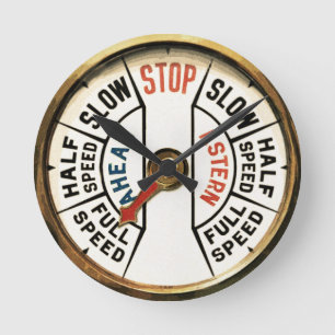 Ahead, Astern Round Clock