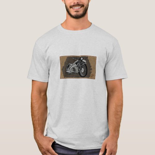 Ahead of Its Time Framed _ by Miles Wiggins T_Shirt