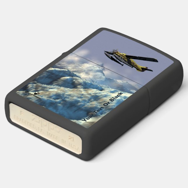 Ahead Of The Storm Zippo Lighter (Angled)