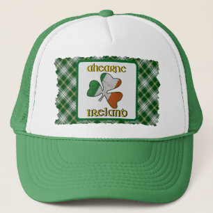 Ahearne Irish Flag Shamrock Trucker Hat