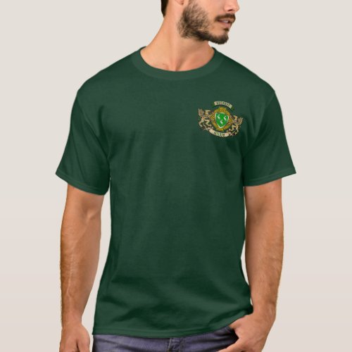 Ahearne Irish Shield  Griffins Personalized T_Shirt