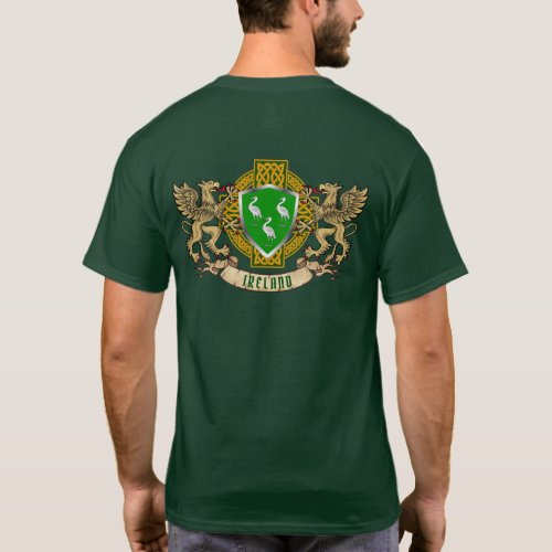 Ahearne Irish Shield  Griffins Personalized  T_Shirt