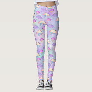 Ahegao pastel leggings