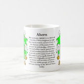 Ahern, the Origin, the Meaning and the Crest Coffee Mug (Center)