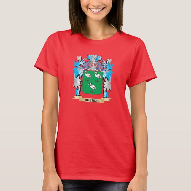 Aherne Coat Of Arms T-Shirt (Front)